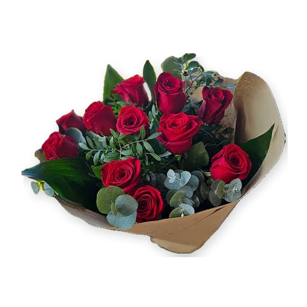 Ramo de Rosas, Rojo, 12 rosas