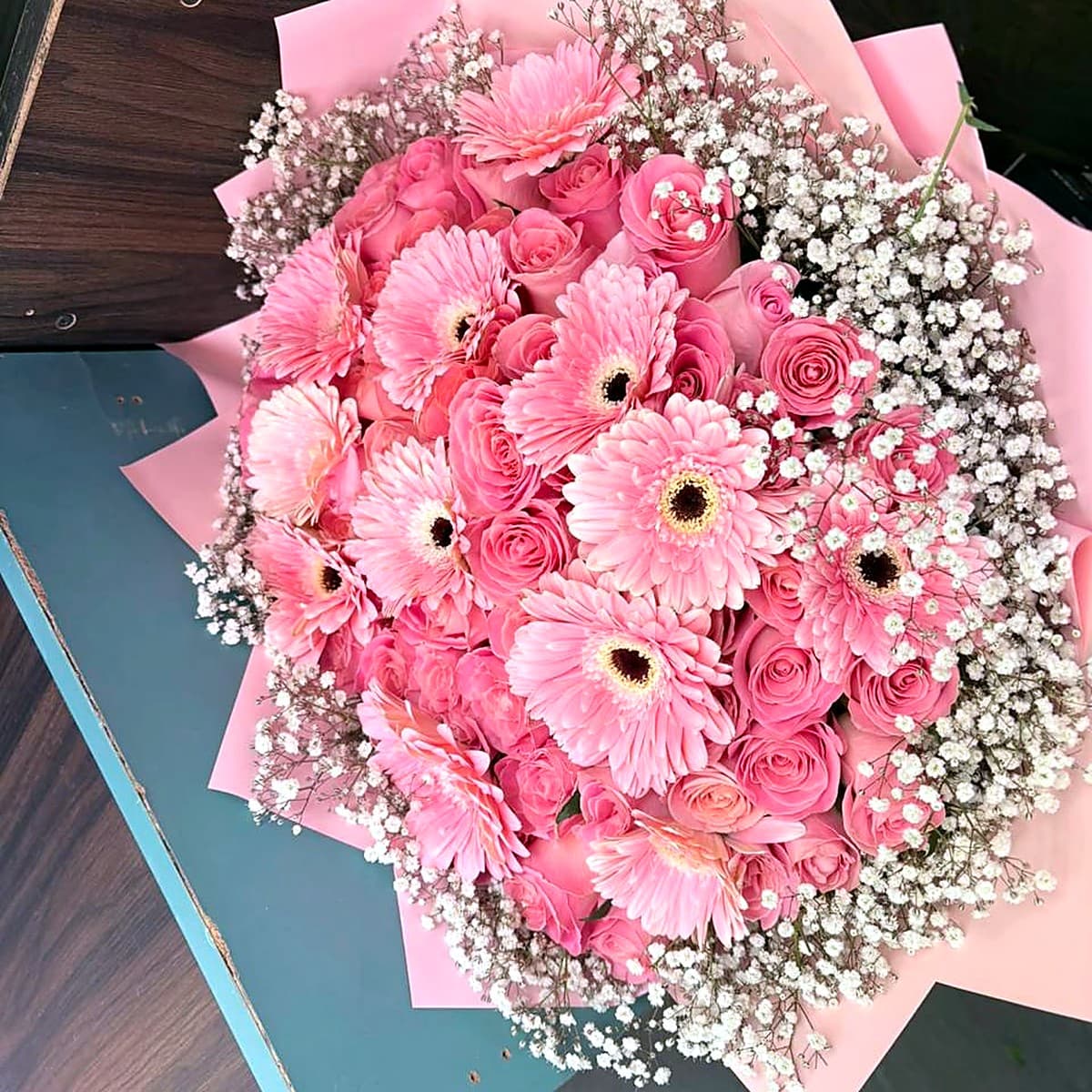 Ramo Nube Rosa